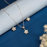 925 Sterling Silver Twinkling Star Set