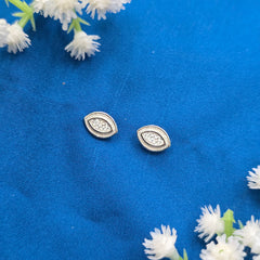 925 Sterling Silver Sparkle Eye Pendant Set