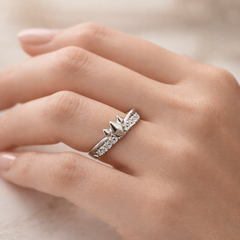 Royal Crown 925 Sterling Silver Ring