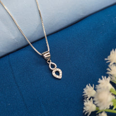 925 Sterling Silver Elegant Mini Drop Sparkle Set