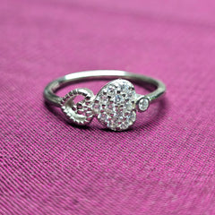 Heart Infinity 925 Sterling Silver Ring
