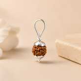 Pure Silver Rudraksha Pendant