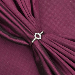 Square Halo 925 Sterling Silver Ring