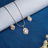 925 Sterling Silver Sparkling Jewellery Set