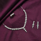 925 Sterling Silver Emerald-Cut Jewellery set