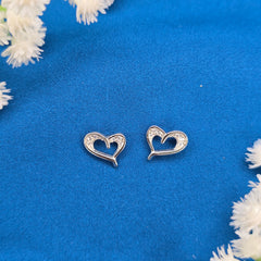 925 Sterling Silver Open Heart Shine Jewellery Set