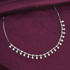 925 Sterling Silver Stone Charm Jewellery set