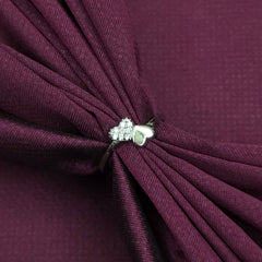 Double heart 925 Sterling Silver ring
