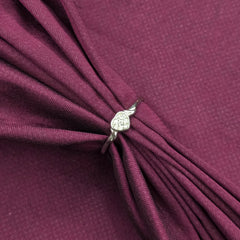925 Sterling Silver Heart Shine Ring