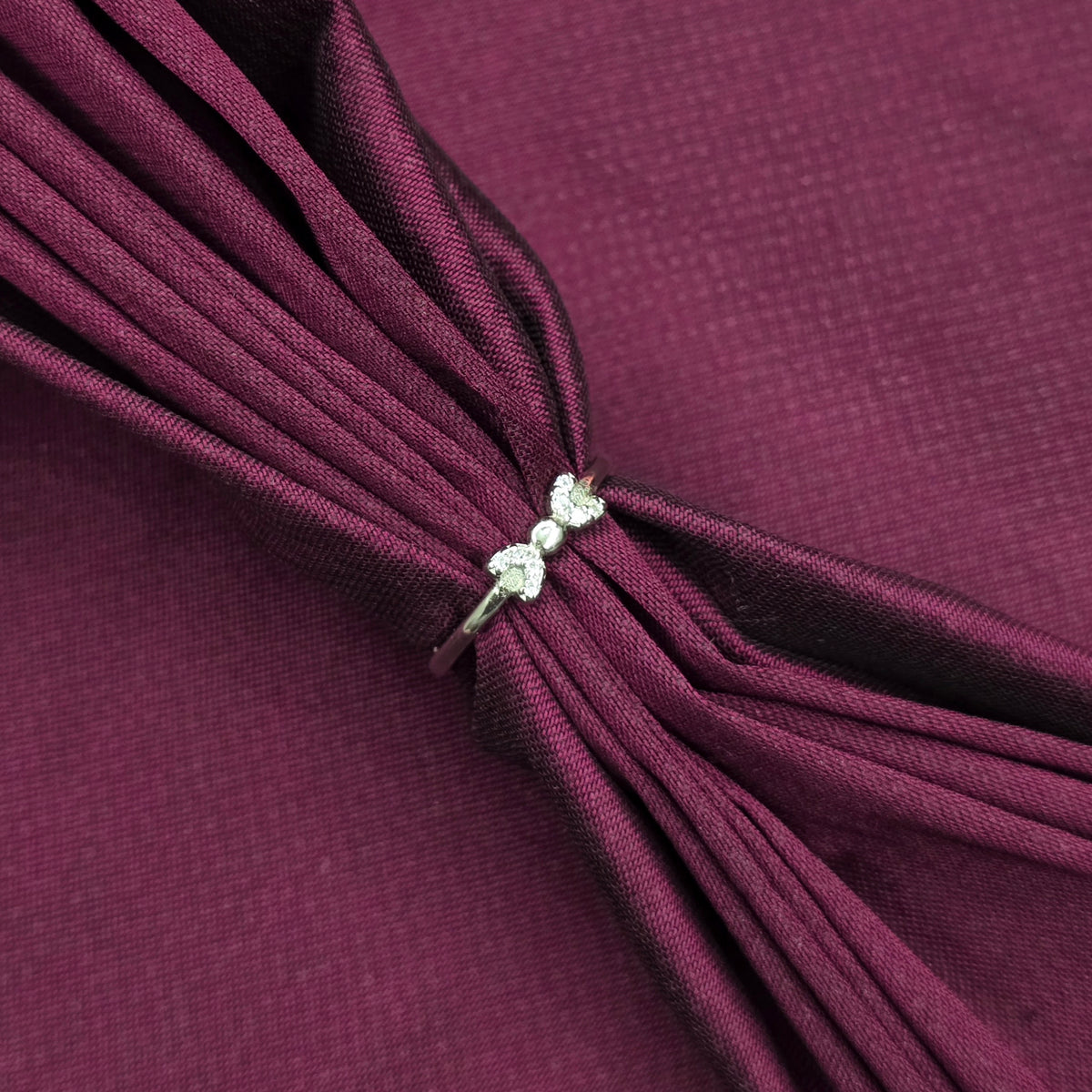 Cute Bow 925 Sterling Silver Ring