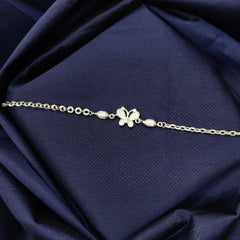 925 Sterling Silver Butterfly Elegance Bracelet