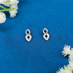 925 Sterling Silver Elegant Mini Drop Sparkle Set