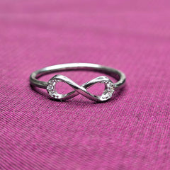 Infinity Design 925 Sterling Silver Ring