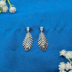 925 Sterling Silver Classic Feather Flow Jewellery Set