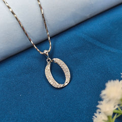 925 Sterling Silver Modern Oval Sparkle Set