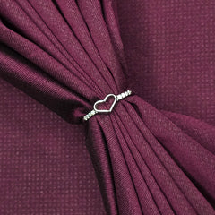 925 Sterling Silver Minimal Heart Ring