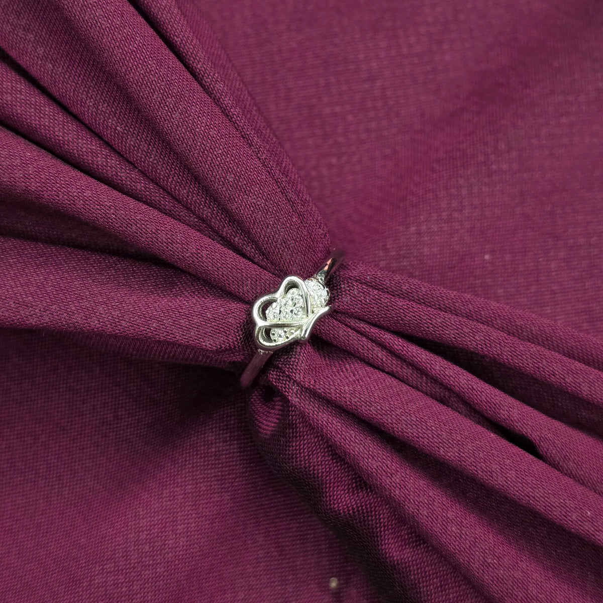 Cute Half Butterfly 925 Silver Ring