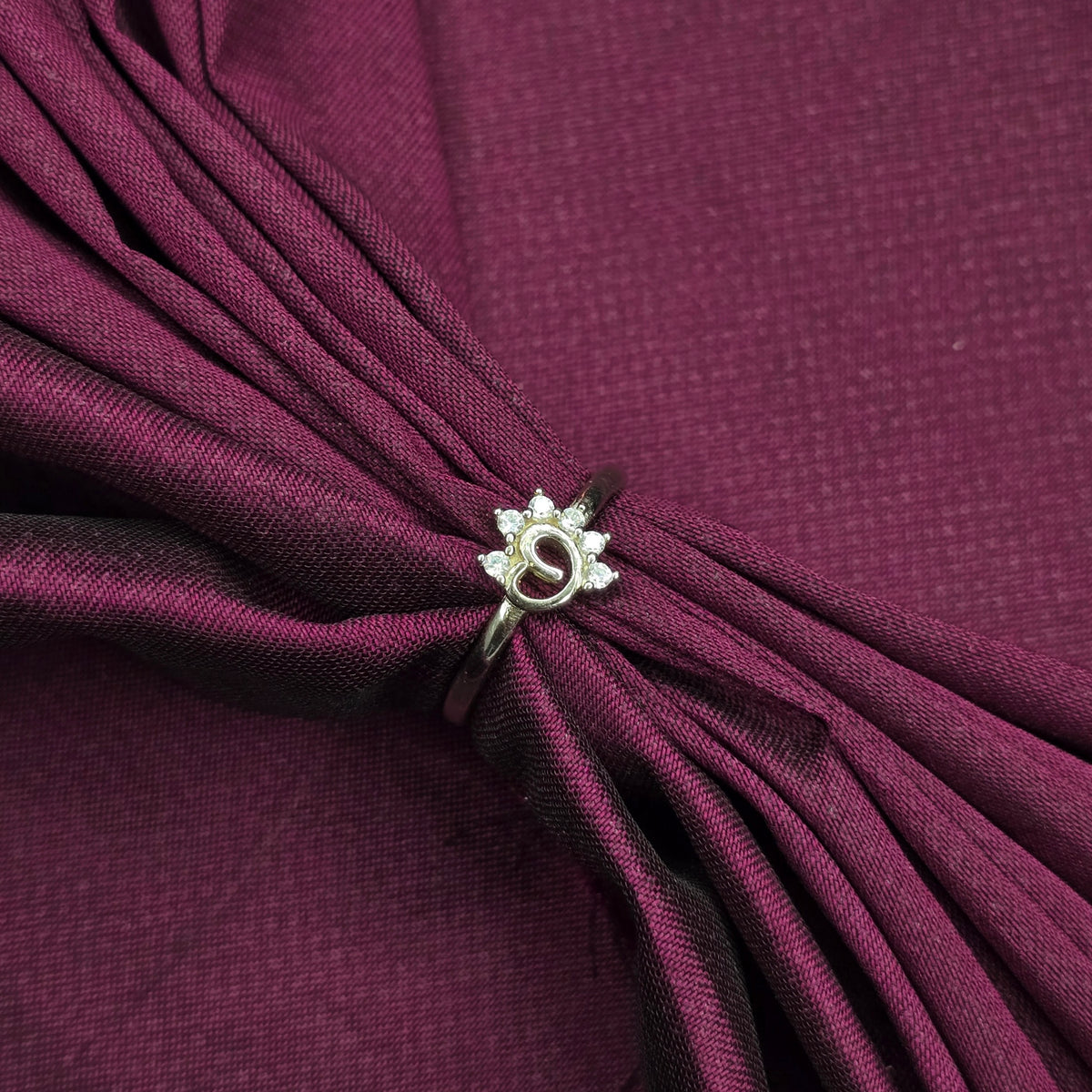 Sunflower Design 925 Sterling Silver Ring