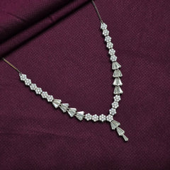 925 Sterling Silver Emerald-Cut Jewellery set